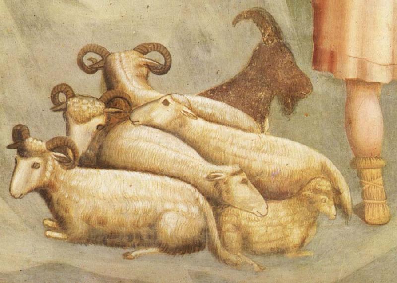 GIOTTINO (Giotto di Stefano) Detail of Birth of Christ